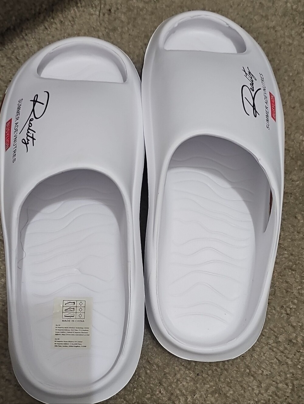 Reality Summer Adventures Slides with Red Accent